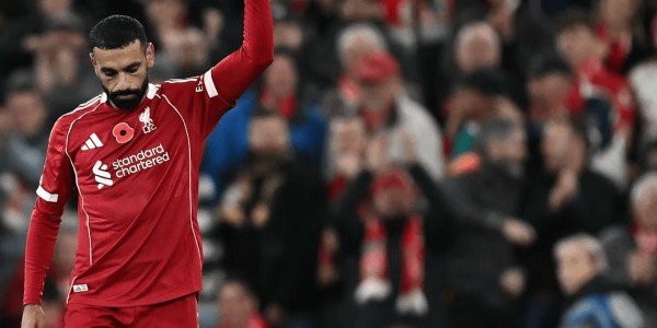 萨拉赫250球里程碑！利物浦力克维拉重返前三